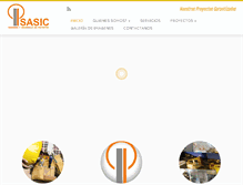 Tablet Screenshot of isasic.com